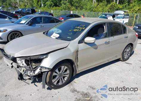 2013 Honda Accord Lx из США, поврежденный, VIN 1HGCR2F31DA054327